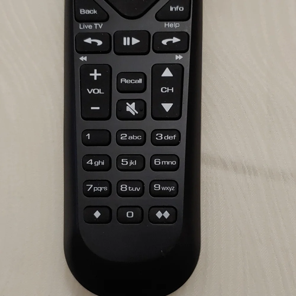 Satellite TV 54.0 UHG 2G Remote Control
